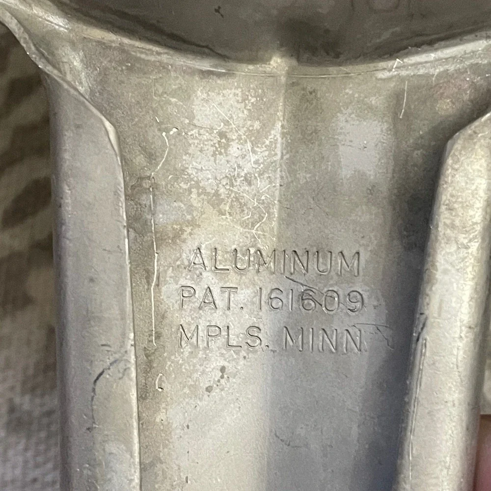 Vintage Foley Aluminum Citrus‎ Juicer Squeezer 1950's Kitchen Tool